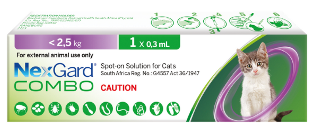 NEXGARD COMBO CAT SMALL 0.3ML