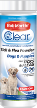 POWDER TICK & FLEA DOG 100G BOB MARTIN