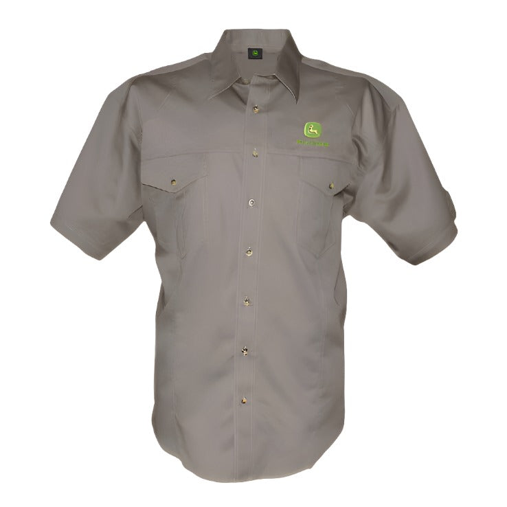 MENS SHIRT KHAKI TRIPLE STITCH JOHN DEERE – Hinterland