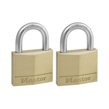 LOCK PAD BRASS 40MM 2PCE KA MASTER