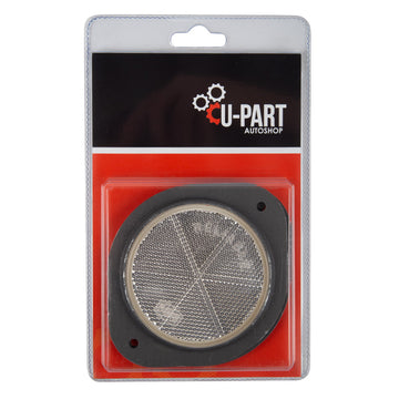 REFLECTOR ROUND AUTO WHITE 76MMX2 Default Title
