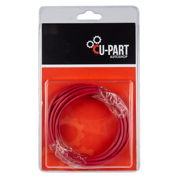 U-PART ELECTRIC WIRE 2.5MM 5M RED Default Title