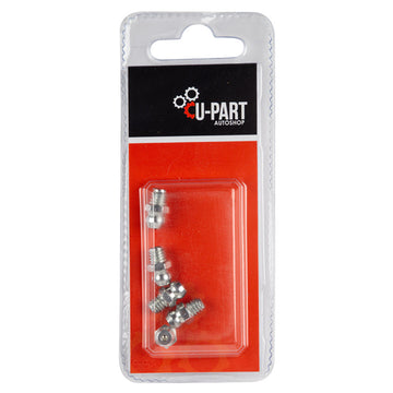 U-PART GREASE NIPPLE STRAIGHT M6X1 X5 Default Title