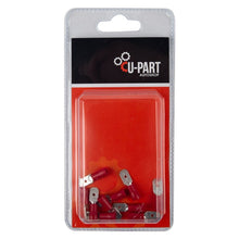 U-PART TRMNL RED MALE TAB 0.5-1.5MM 6.3M Default Title