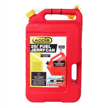 ADDIS JERRY CAN PLASTIC PETROL 25L Default Title