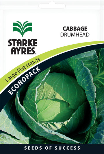 STARK AYRES SEED VEG CABBAGE D/HEAD 75G Default Title