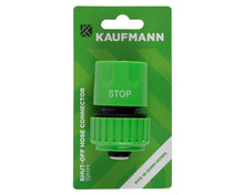 KAUFMANN CONNECTOR HOSE SHUT OFF 15MM Default Title