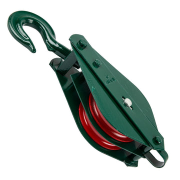 PULLEY BLOCK 20 X 120MM 2 WHEEL Default Title