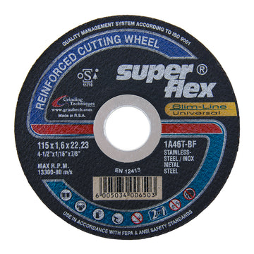CUTTING DISC STEEL 115X1.6X22.2 S/FLEX Default Title