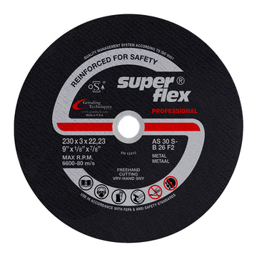 CUTTING DISC STEEL 230 X 3 X22.2 S/FLEX Default Title