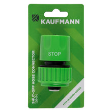 KAUFMANN CONNECTOR HOSE SHUT OFF 20MM Default Title