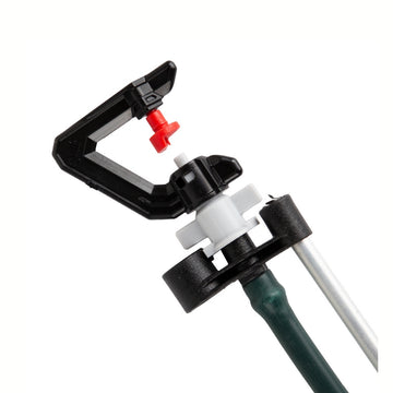 NOZZLE SPREADER/PEG ALUM 180DEG RED 5P Default Title