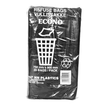 REFUSE BAG BLACK 20 PACK 28MIC Default Title