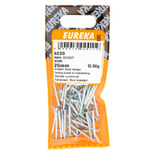 NAIL CLOUT SEMI 25MM Q:50G EUREKA Default Title