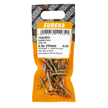 CHIPBFULL THD YP 5X25MM Q:25 EUREKA Default Title