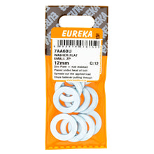 WASHER FLAT SMALL 12MM Q:102 EUREKA Default Title