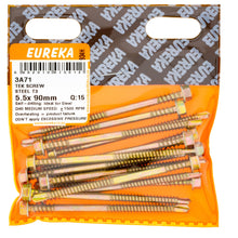 SCREW HEX T CRSE 5.5X90MM Q:15 EUREKA Default Title