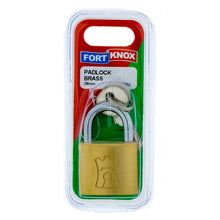 PADLOCK BRASS 40MM Q:1 F/KNOX Default Title