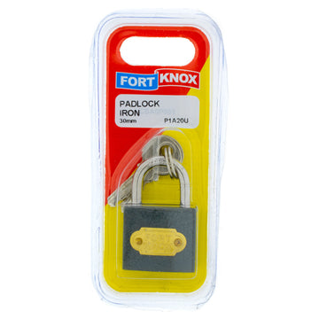 PADLOCK IRON 30MM Q:1 F/KNOX Default Title