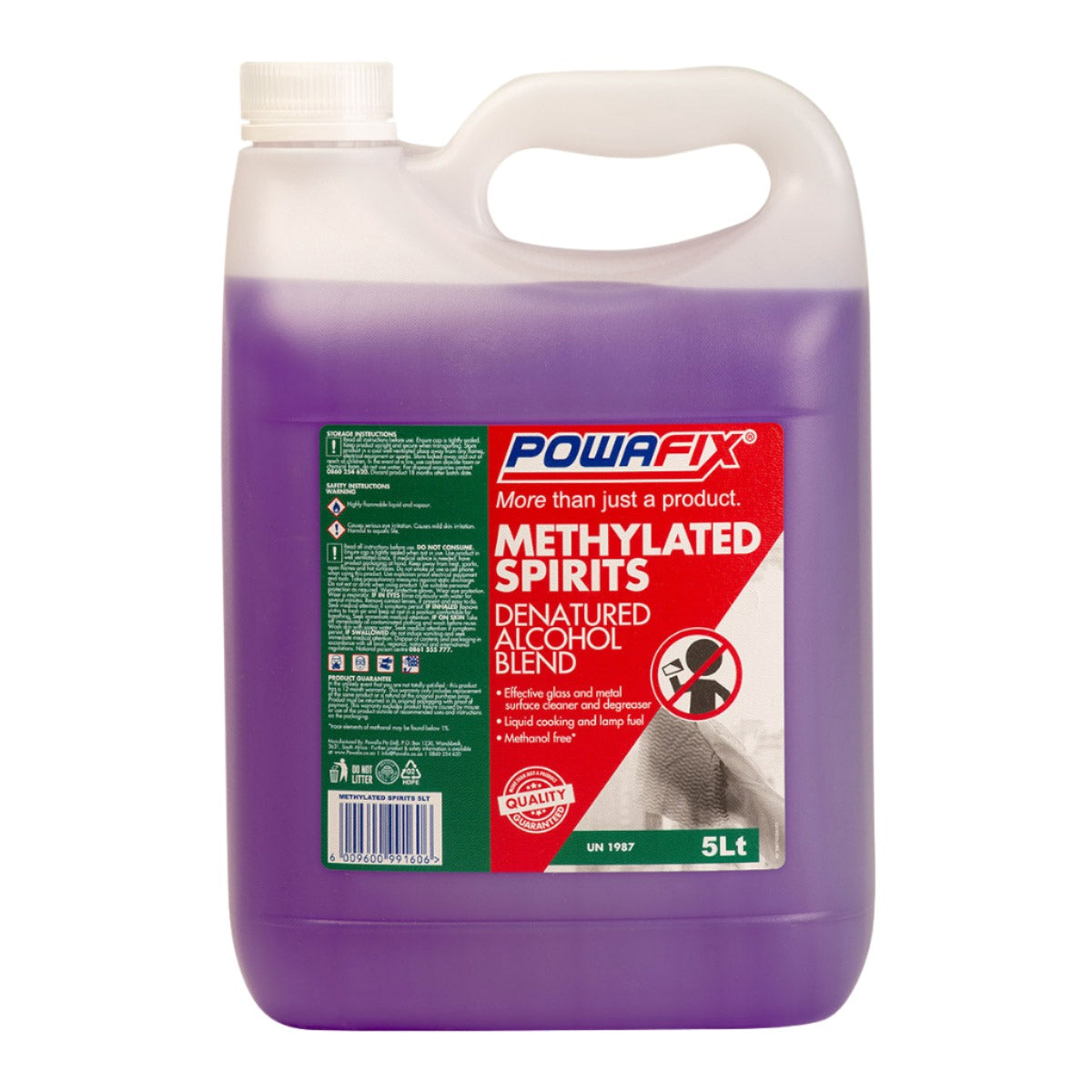 SPIRITS METHYLATED 5L POWAFIX – Hinterland