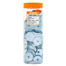 WASHER ZN PL 6X32X1.5MM Q:300 EUREKA Default Title
