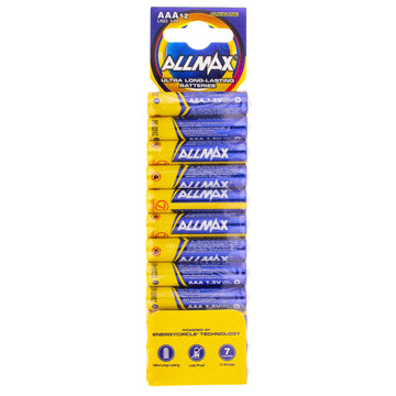 BATTERY AAA 12 PACK SUPER ALKALINE GOLD Default Title
