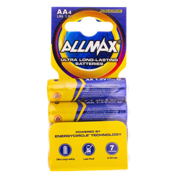 BATTERY AA 4 PACK SUPER ALKALINE GOLD Default Title