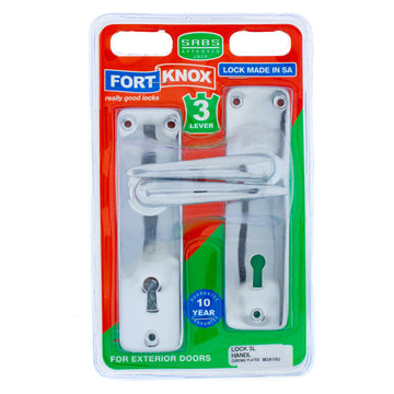 LOCK 3L HANDLE CHROME PLATED F/KNOX Default Title