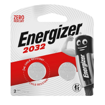 ENERGIZER BATTERY BUTTON 3V 2032 2PK Default Title