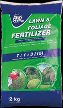 PROTEK FERT LAWN&FOLIAGE 7:1:3 15% 2KG Default Title