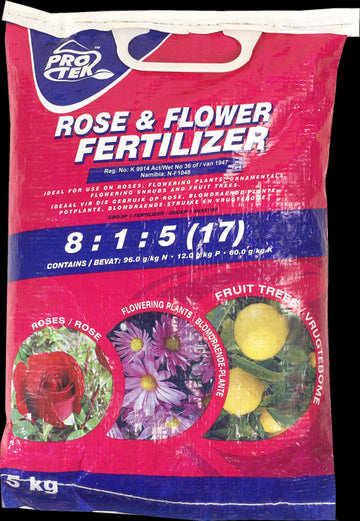 PROTEK FERT ROSE & FLOWER 8:1:5 17% 5KG Default Title