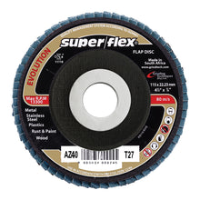 FLAP DISC SANDFLEX 115X22MM AZ40 EVOLUT Default Title