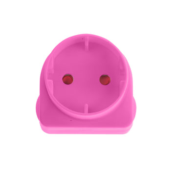 SCHUKO ADAPTOR PINK ELECTRICMATE Default Title