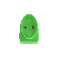 SCHUKO ADAPTOR GREEN ELECTRICMATE Default Title