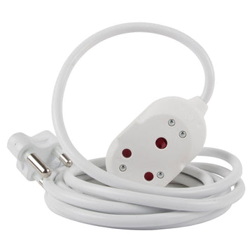 EXTENSION CORD DBL 3M 16A NEXUS Default Title