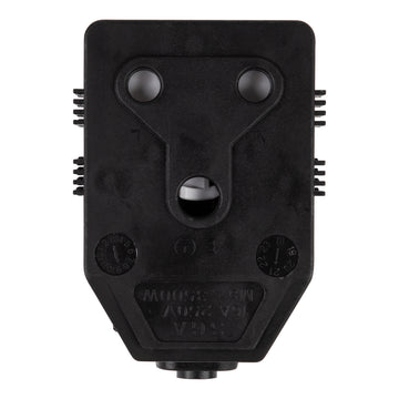 JANUS COUPLER DBL PVC 16A BLK PP NEXUS Default Title