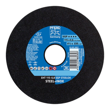 CUTTING DISC INOX 115X0.8MM PFERD Default Title