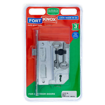 LOCK 3L ONLY CHROME PLATED Q:1 F/KNOX Default Title