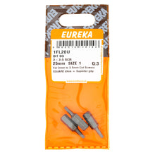 BIT SQ 25MM 3-3.5 SCR SIZE 1 Q:3 EUREKA Default Title