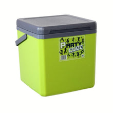 COOLER BOX PARTY CUBE 25L LIME Default Title