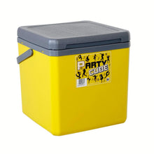 COOLER BOX PARTY CUBE 25L YELLOW Default Title