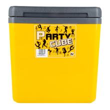 COOLER BOX PARTY CUBE 25L YELLOW Default Title