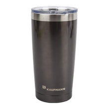 TUMBLER WITH LID GREY 500ML KAUFMANN Default Title