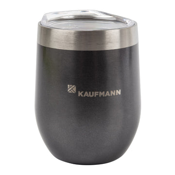 TUMBLER WINE WITH LID 350ML KAUFMANN Default Title