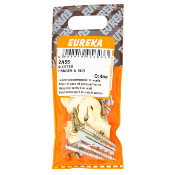 PICTURE HANGER FLAT SLOTTED Q:4 EUREKA Default Title