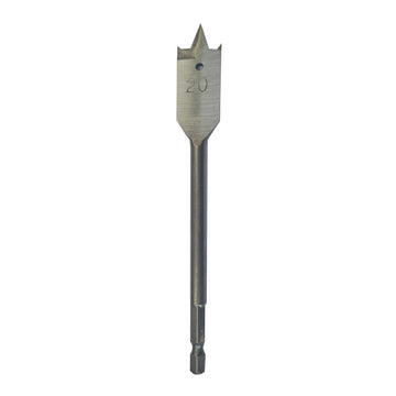 DRILL BIT FLAT WOOD 20 TITAN Default Title