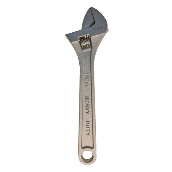 WRENCH ADJ 150MM SATIN FINISH TITAN – Hinterland