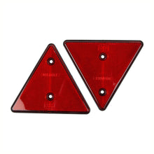U-PART REFLECTOR TRIANGLE RED 150MM 2PAC Default Title