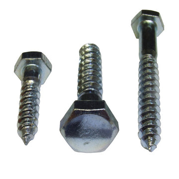 COACH SCREW GALV MILD 10X125MM Q:6 EUREK