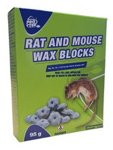 RAT AND MOUSE WAX BLOCKS 95G PROTEK